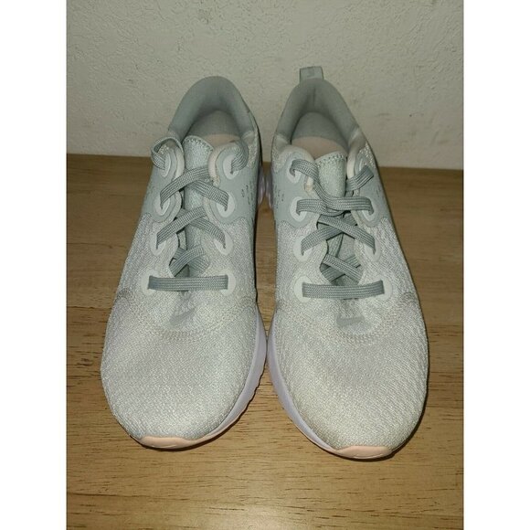 Nike Legend React Summit White Grey Mint Green Women's Running AA1626-101 Size 7 - Picture 3 of 5